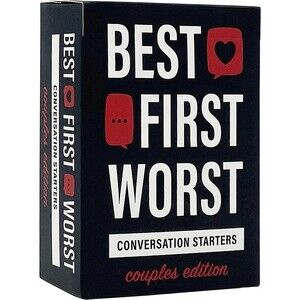 Best First Worst by Gatwick Games The New Conversation Starter Game for Couples